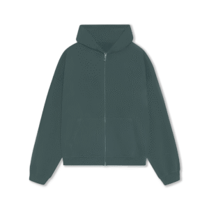 400 GSM BLUE SAPPHIRE ZIPPER HOODIE