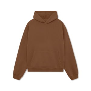 400 GSM MOCHA BROWN HOODIE