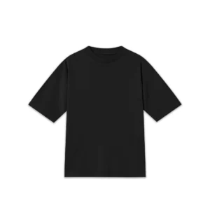 220 GSM JET BLACK T-SHIRT