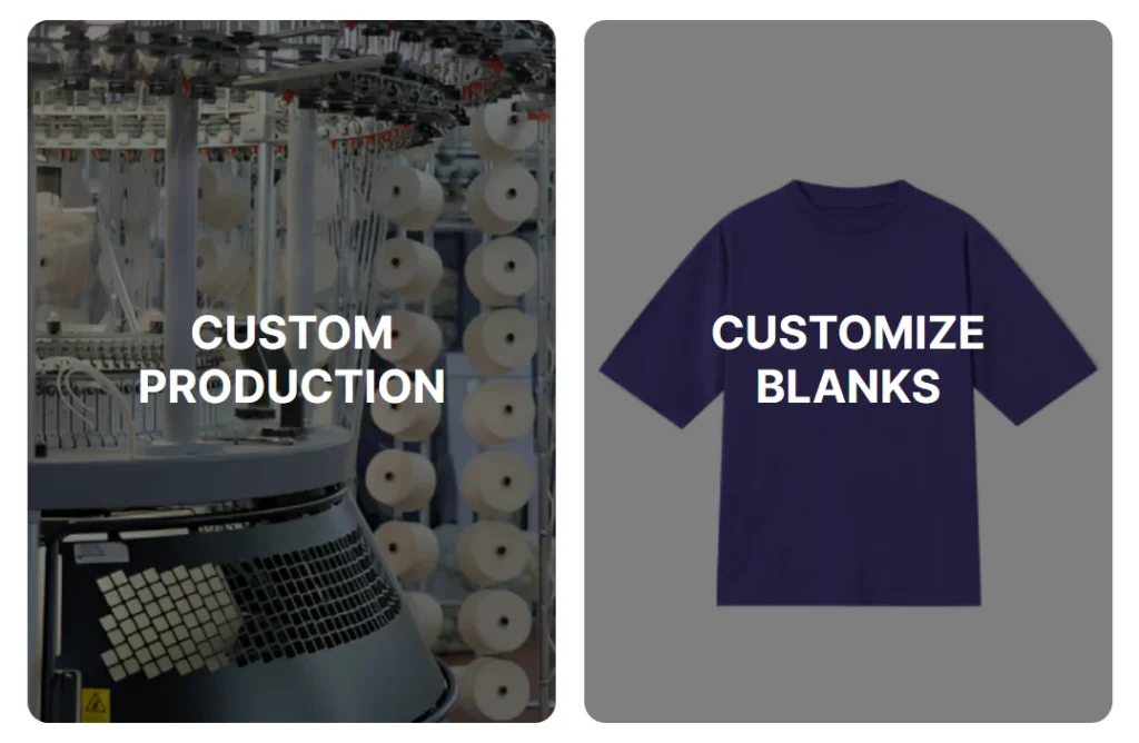 Custom inquiry services process for personalized clothing production at Cfour Studios
